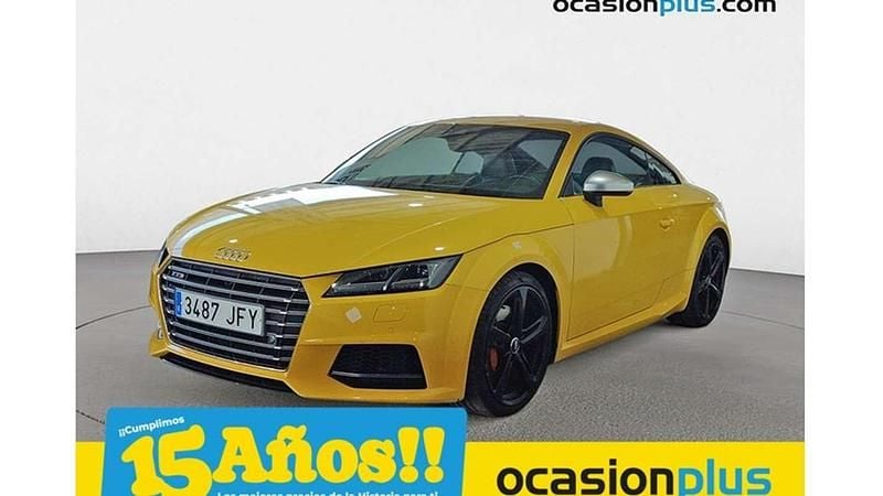 Amarillo Usado 2015 Audi TTS S-Line Coupe | 33.400 € (Buen precio) - Imagen 1/3