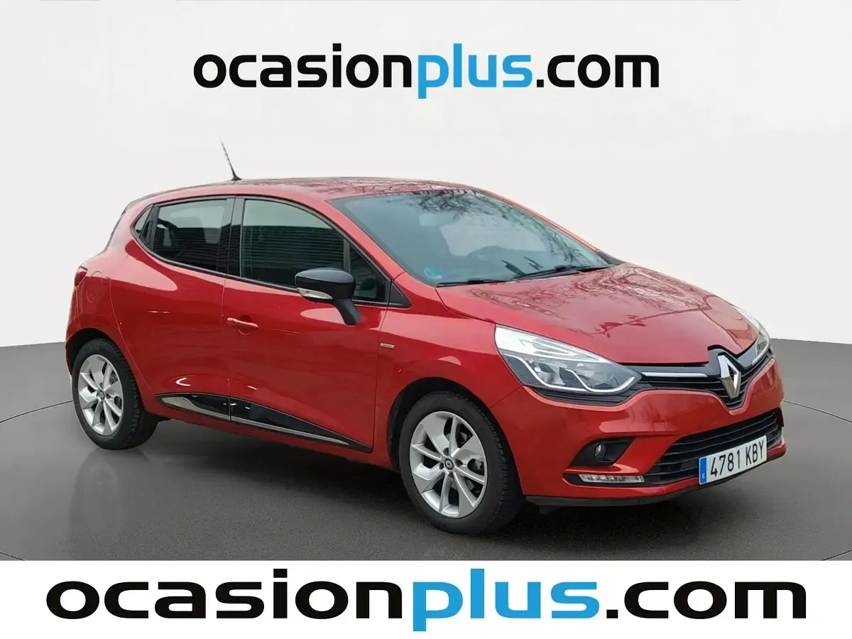 Usado Renault Clio LIMITED 90 CV (66 kW) 2017 Rojo Utilitario