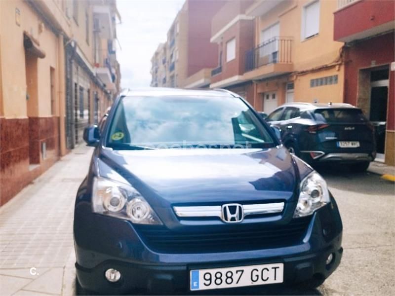 Azul Usado 2008 Honda CR-V Luxury SUV | 8000 € (Un poco caro) - Imagen 1/4