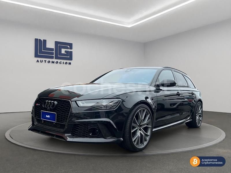 Negro Usado 2018 Audi RS6 Familiar | 79.990 € (Precio justo) - Imagen 1/4