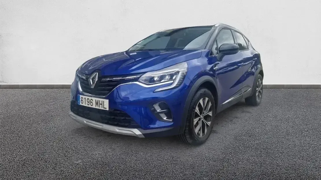 Usado Renault Captur Techno 90 CV (66 kW) 2023 Azul SUV