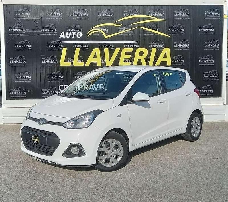 Usado Hyundai i10 66 CV (48 kW) 2014 Blanco Utilitario