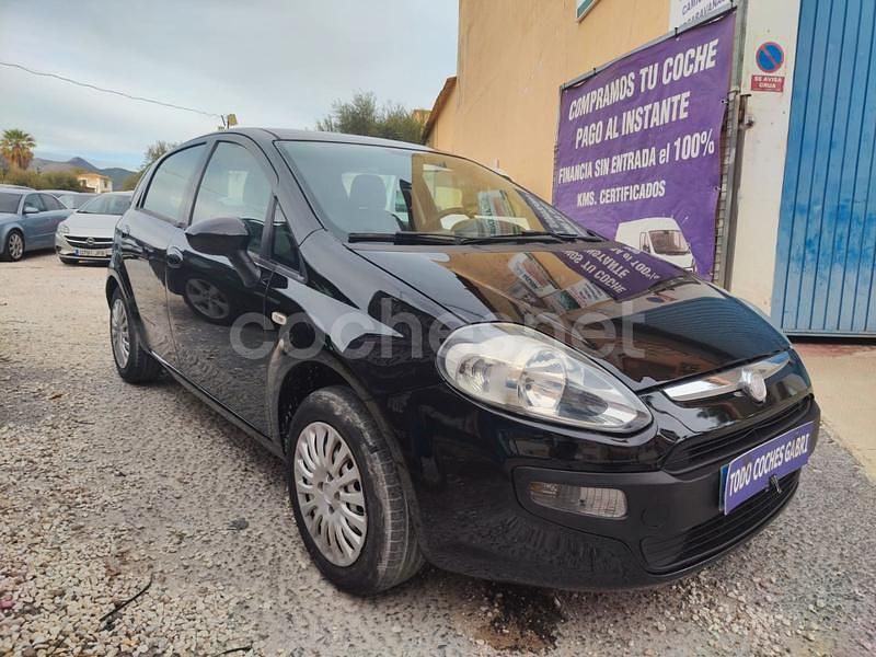Negro Usado 2010 Fiat Punto Dynamic Berlina | 4490 € (Precio justo) - Imagen 1/4