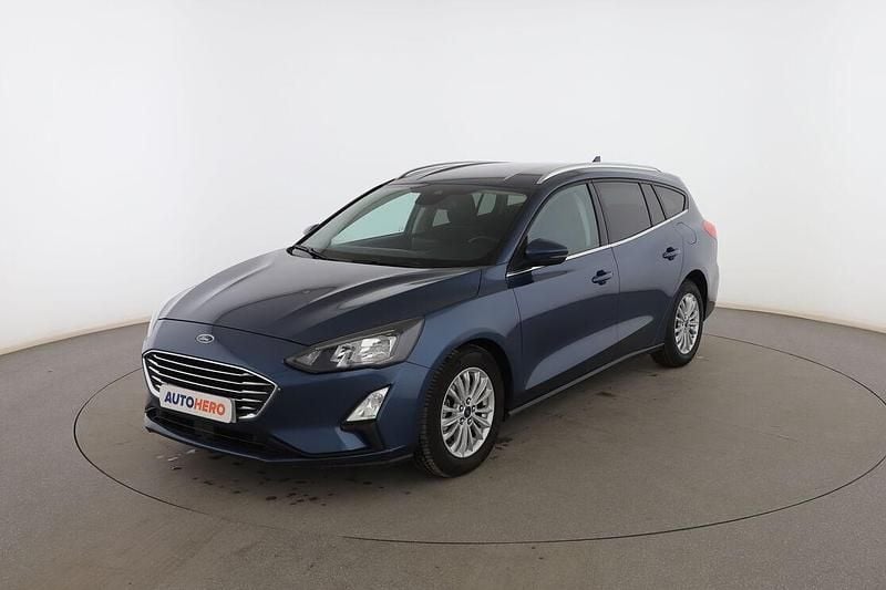Azul Usado 2020 Ford Focus Titanium Familiar | 13.599 € (Precio justo) - Imagen 1/3
