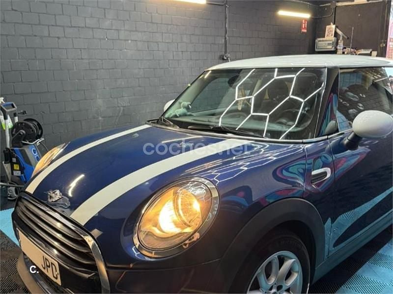 Usado Mini Cooper D 116 CV (85 kW) 2016 Azul Utilitario