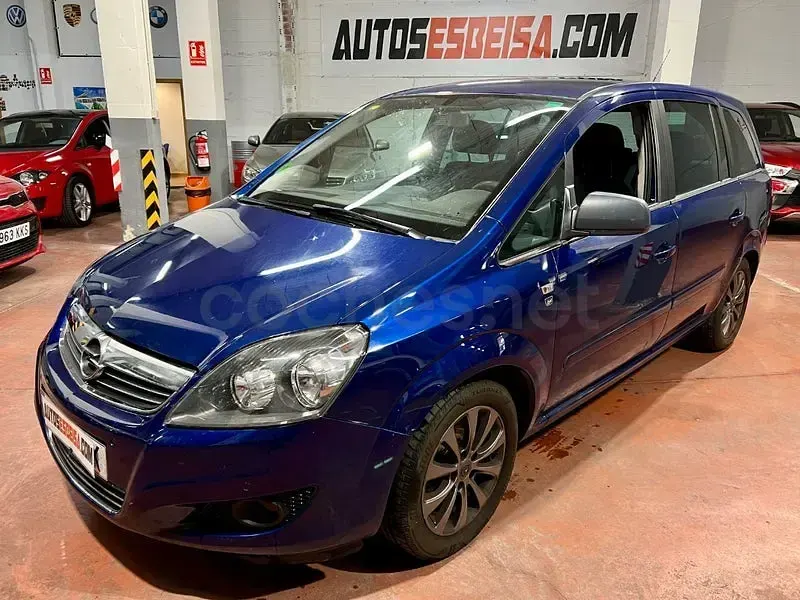 Usado Opel Zafira Cosmo 140 CV (102 kW) 2010 Azul Monovolumen