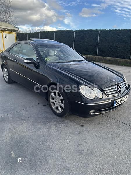 Usado Mercedes CLK200 Elegance 163 CV (119 kW) 2004 Negro Coupe