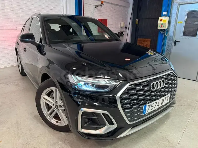 Usado Audi Q5 Sportback S-Line 163 CV (119 kW) 2024 Negro SUV