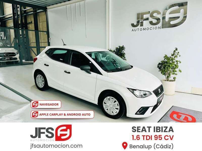 Blanco Usado 2020 Seat Ibiza Style Utilitario | 12.500 € (Precio justo) - Imagen 1/4