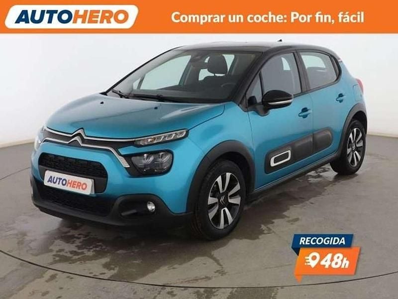 Usado Citroën C3 Feel 110 CV (80 kW) 2021 Azul Utilitario