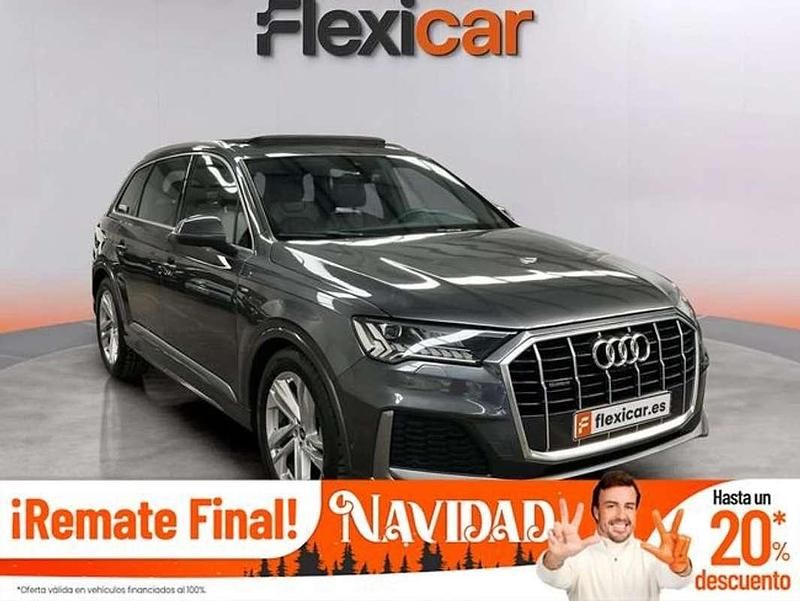 Gris Usado 2021 Audi Q7 S-Line SUV | 46.990 € (Buen precio) - Imagen 1/4