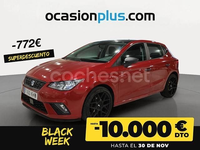 Rojo Usado 2018 Seat Ibiza Reference Berlina | 8500 € (Buen precio) - Imagen 1/4