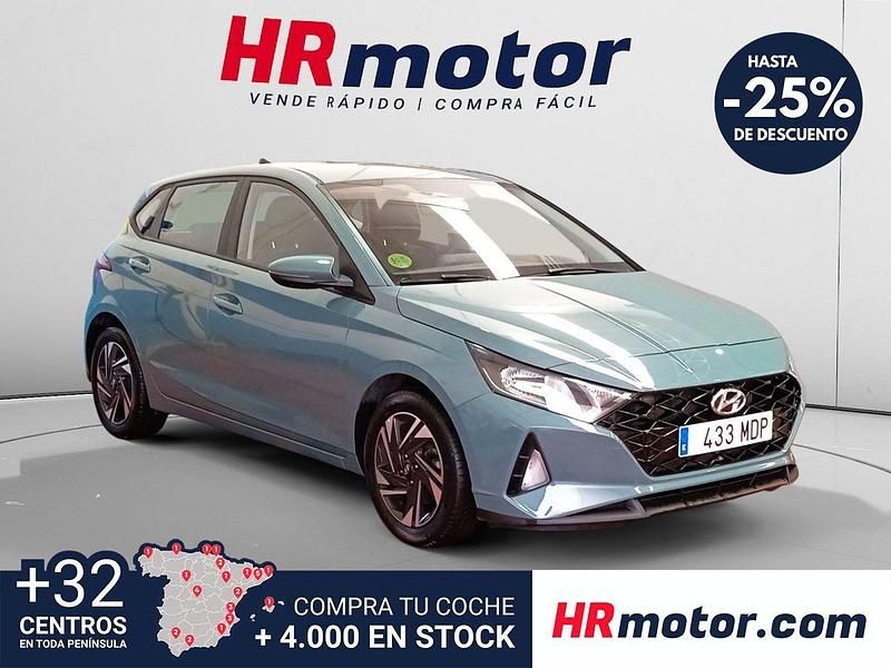 Usado Hyundai i20 101 CV (74 kW) 2023 Azul Berlina