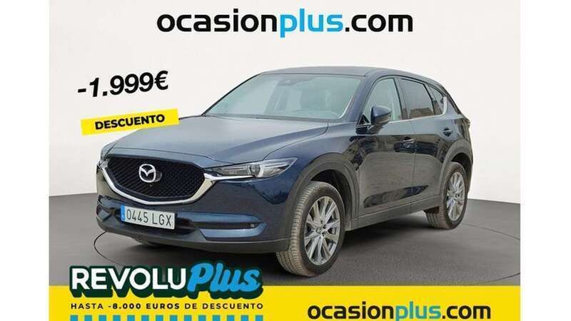 Azul Usado 2020 Mazda CX-5 SUV | 19.991 € (Buen precio) - Imagen 1/4