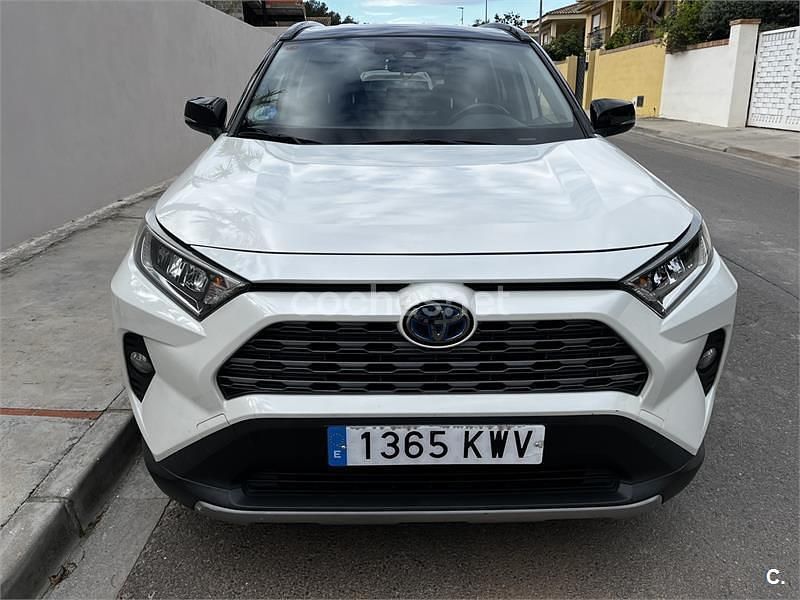 Usado Toyota RAV4 Hybrid 222 CV (163 kW) 2019 Blanco SUV
