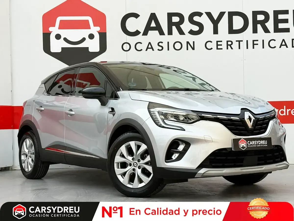 Begagnad Renault Captur Zen 140 HK (102 kW) 2022 Grå SUV