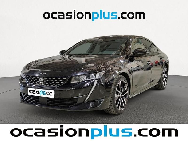 Negro Usado 2023 Peugeot 508 GT Berlina | 24.446 € (Buen precio) - Imagen 1/3