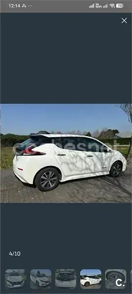 Usado Nissan Leaf Acenta 110 kW (150 CV) 2018 Eléctrico Utilitario