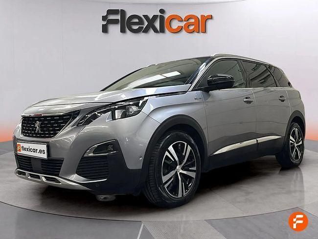 Usado Peugeot 5008 GT-line 130 CV (95 kW) 2018 Gris SUV