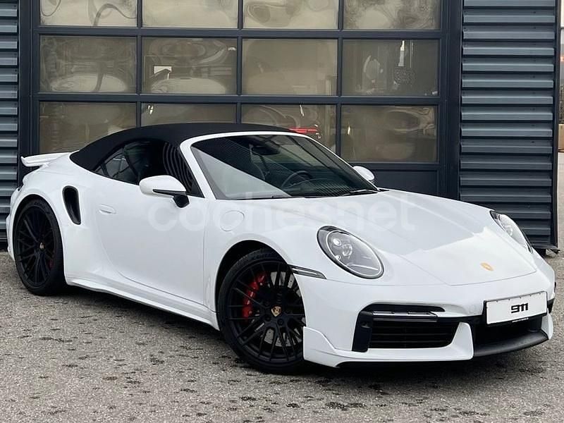 Blanco Usado 2021 Porsche 911 Turbo Cabriolet Descapotable | 209.900 € - Imagen 1/4