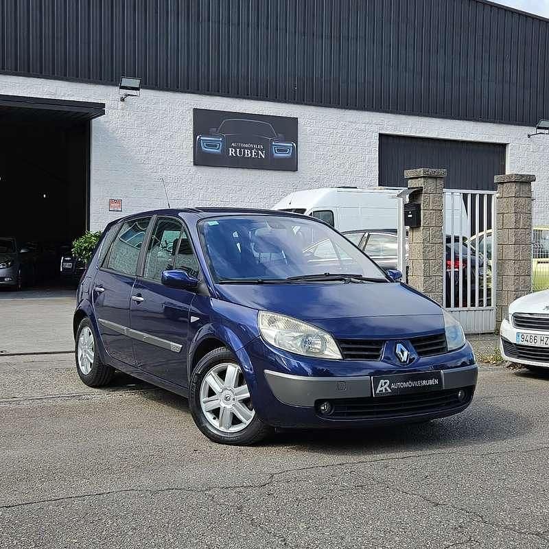 Azul Usado 2004 Renault Scénic II Authentique Monovolumen | 2599 € (Precio justo) - Imagen 1/4