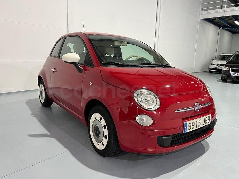 Usado Fiat 500 Lounge 69 CV (50 kW) 2014 Rojo Berlina