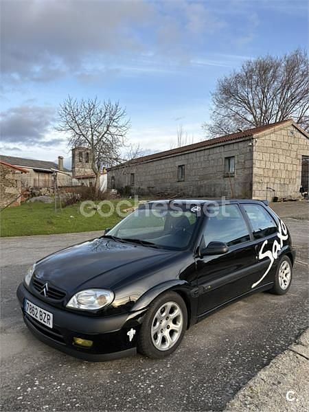 Negro Usado 2002 Citroën Saxo Utilitario | 4000 € (Precio justo) - Imagen 1/4