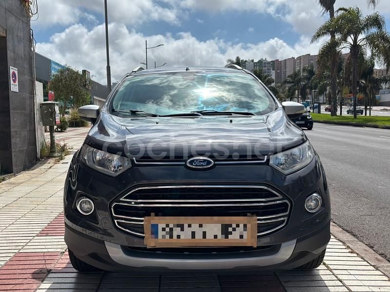 Usado Ford Ecosport Trend 140 CV (102 kW) 2016 Azul SUV