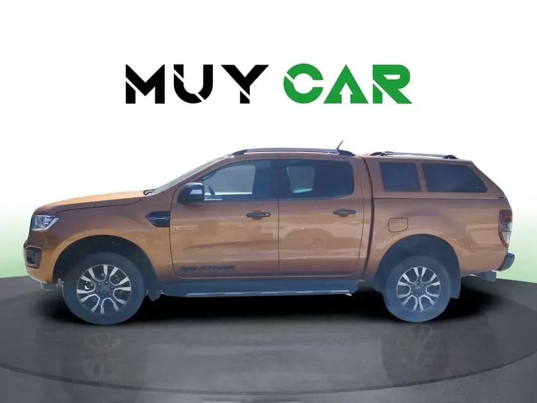 Usado Ford Ranger Wildtrack 213 CV (156 kW) 2019 Naranja Pickup/Camioneta