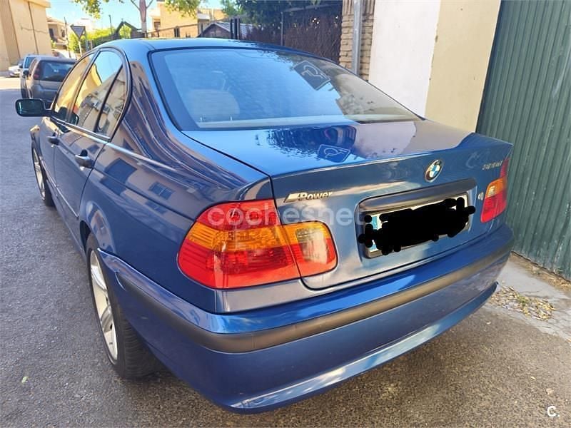 Usado BMW 320 136 CV (100 kW) 2002 Azul Berlina