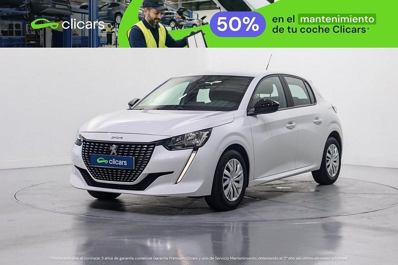 Usado Peugeot 208 Active 75 CV (55 kW) 2023 Blanco Utilitario