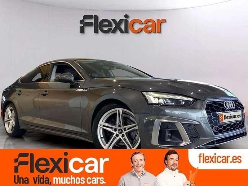 Usado Audi A5 Sportback Premium 163 CV (119 kW) 2021 Gris Utilitario