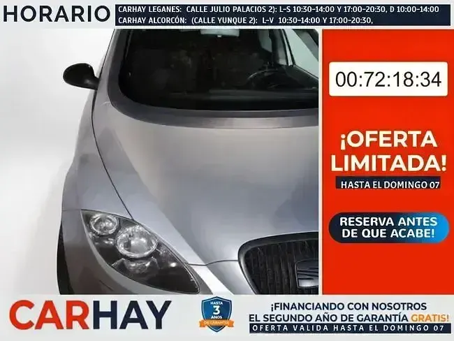 Usado Seat Altea Reference 105 CV (77 kW) 2005 Monovolumen