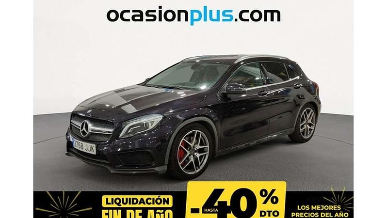 Negro Usado 2015 Mercedes GLA45 AMG AMG SUV | 21.990 € (Precio justo) - Imagen 1/4