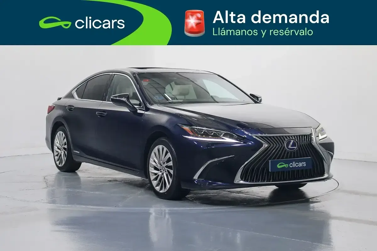 Usado Lexus ES300H Executive Line 178 CV (130 kW) 2019 Negro Berlina