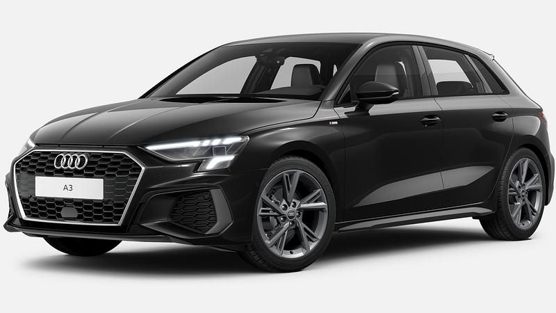 Negro Usado 2023 Audi A3 S-Line | 31.900 € (Un poco caro) - Imagen 1/4