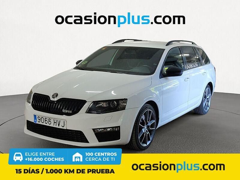 Blanco Usado 2014 Skoda Octavia RS Familiar | 17.900 € (Un poco caro) - Imagen 1/4