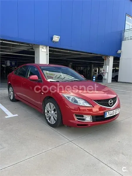 Usado Mazda 6 Active 120 CV (88 kW) 2010 Rojo Berlina