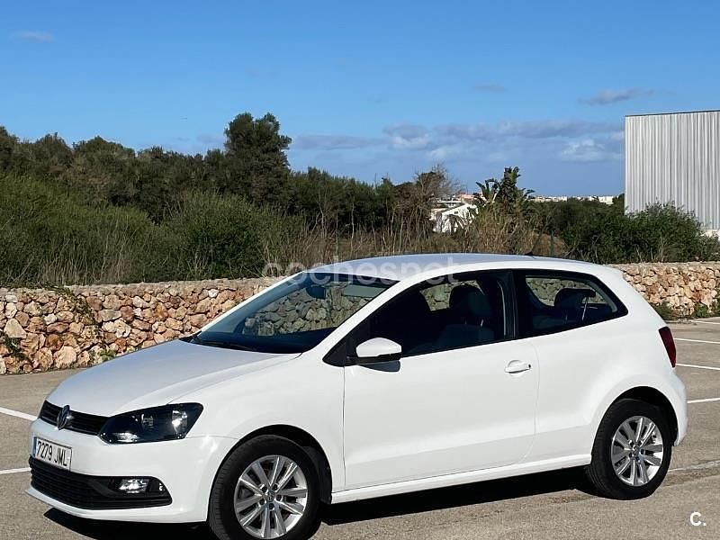 Usado VW Polo 95 CV (69 kW) 2016 Blanco Berlina