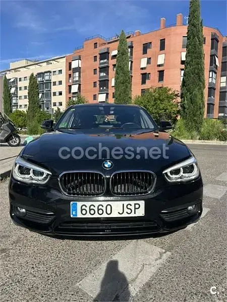 Usado BMW 116 Efficient Dynamics 116 CV (85 kW) 2016 Negro Utilitario