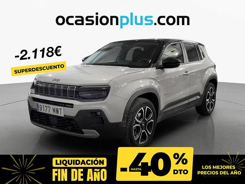 Gris / plata Usado 2024 Jeep Avenger Summit SUV | 23.300 € - Imagen 1/4