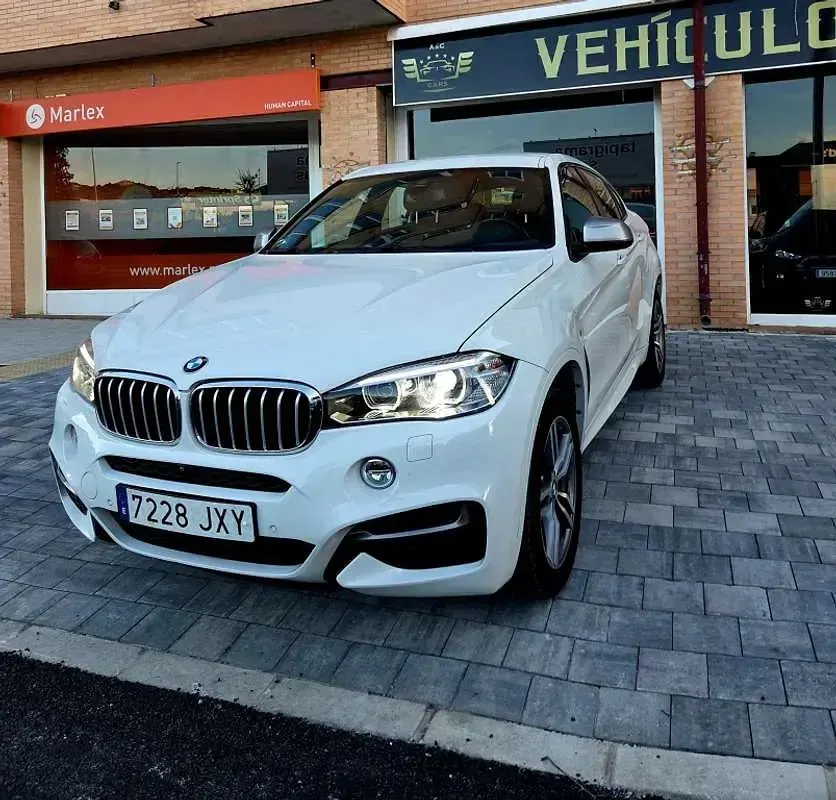 Usado BMW X6 381 CV (280 kW) 2017 Blanco SUV