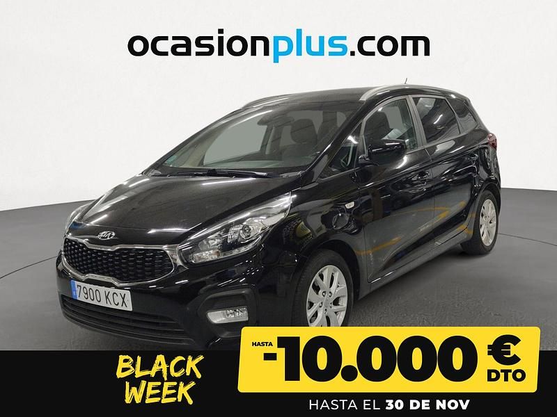 Negro Usado 2017 Kia Carens Monovolumen | 11.700 € (Buen precio) - Imagen 1/4