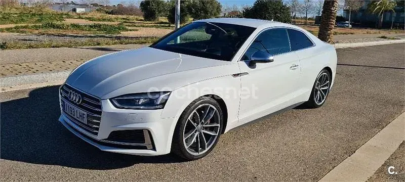 Usado Audi S5 Ambiente 354 CV (260 kW) 2017 Blanco Coupe