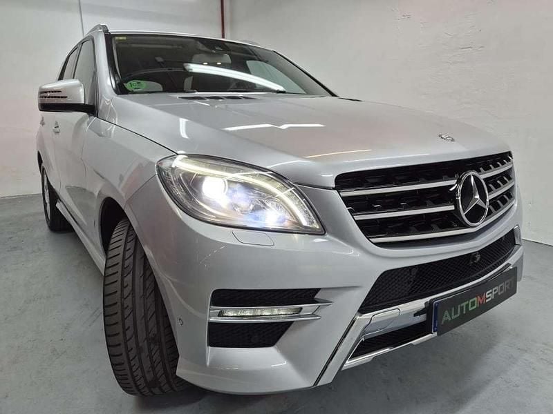 Usado Mercedes ML350 258 CV (189 kW) 2014 Plateado SUV