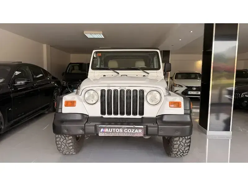 Usado Jeep Wrangler Sport 177 CV (130 kW) 2001 Blanco SUV