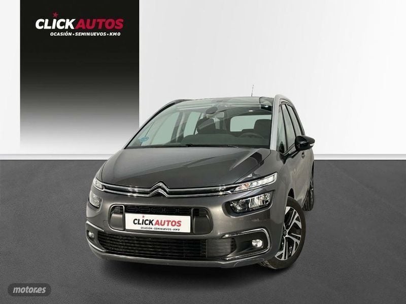 Gris Usado 2022 Citroën C4 SpaceTourer PureTech Monovolumen | 18.400 € (Precio justo) - Imagen 1/4