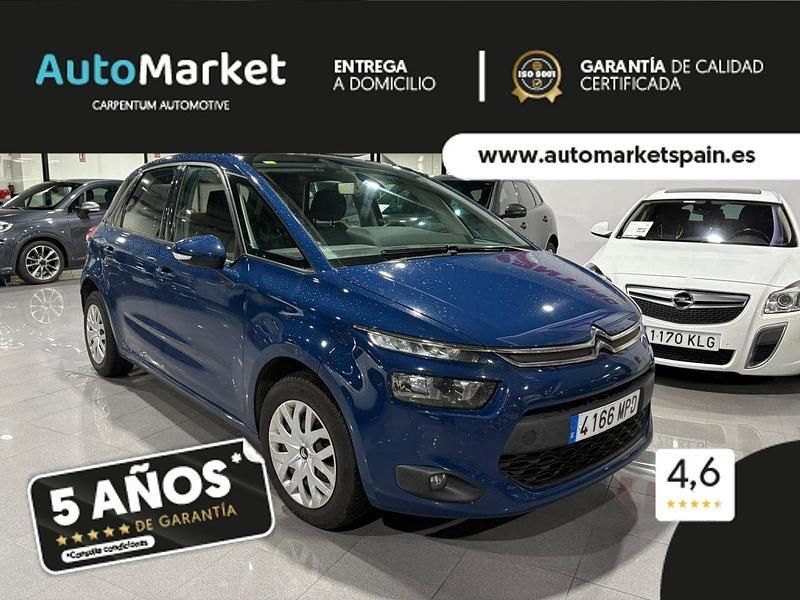 Azul Usado 2018 Citroën C4 PureTech | 10.800 € (Precio justo) - Imagen 1/4