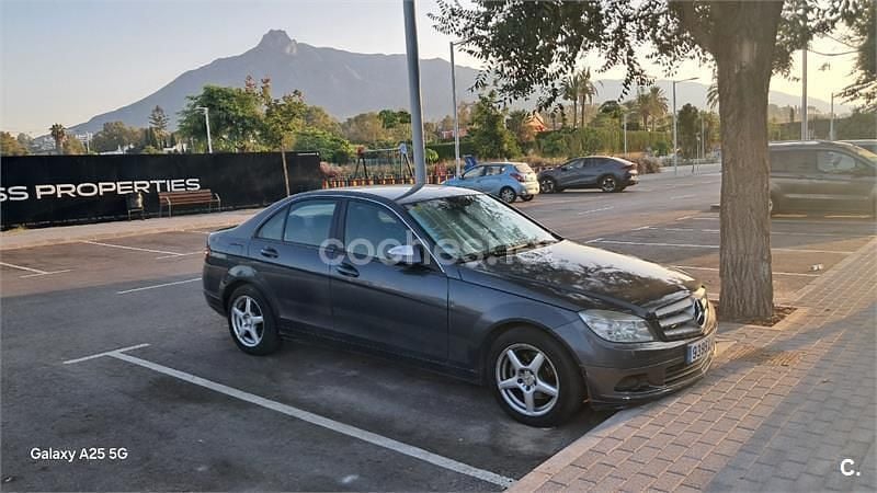 Gris / plata Usado 2007 Mercedes C220 Avantgarde Berlina | 8000 € (Precio justo) - Imagen 1/4