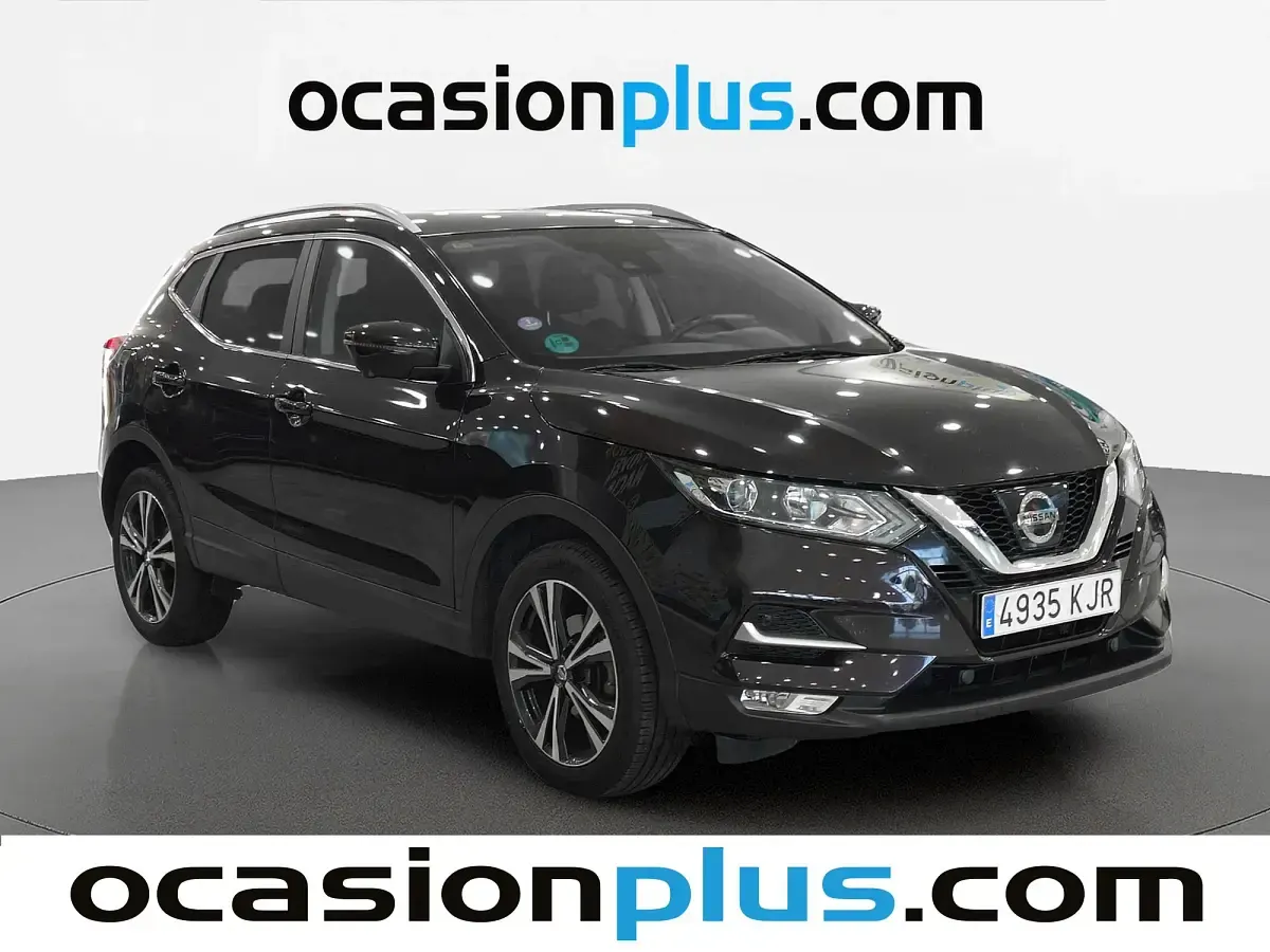 Usado Nissan Qashqai N-Connecta 115 CV (84 kW) 2018 Negro SUV